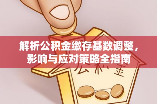 金塘解析公积金缴存基数调整，影响与应对策略全指南