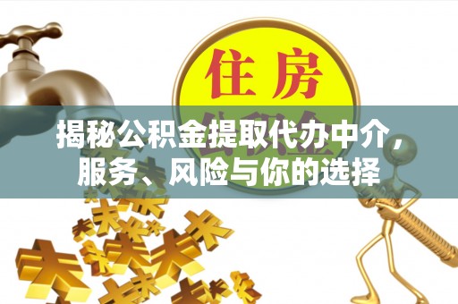 金塘揭秘公积金提取代办中介，服务、风险与你的选择