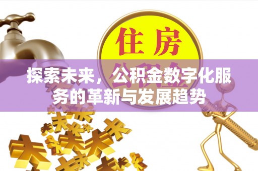 金塘探索未来，公积金数字化服务的革新与发展趋势