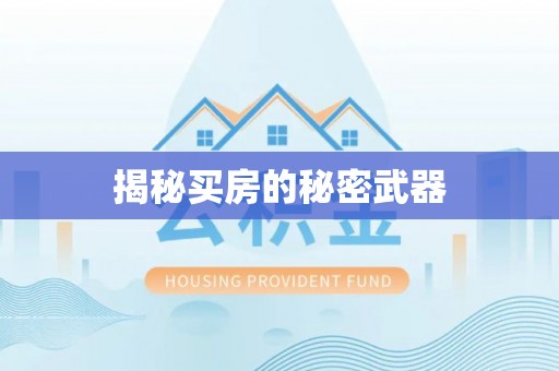 金塘揭秘买房的秘密武器