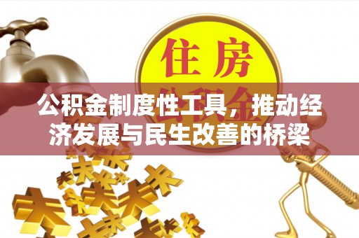金塘公积金制度性工具，推动经济发展与民生改善的桥梁