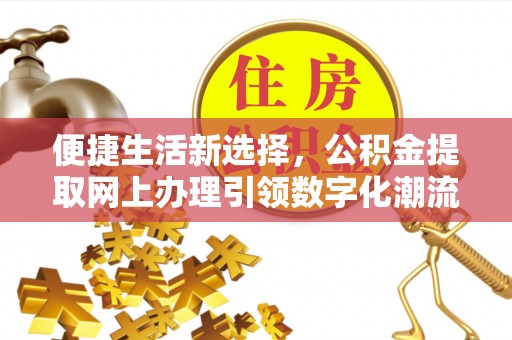 金塘便捷生活新选择，公积金提取网上办理引领数字化潮流