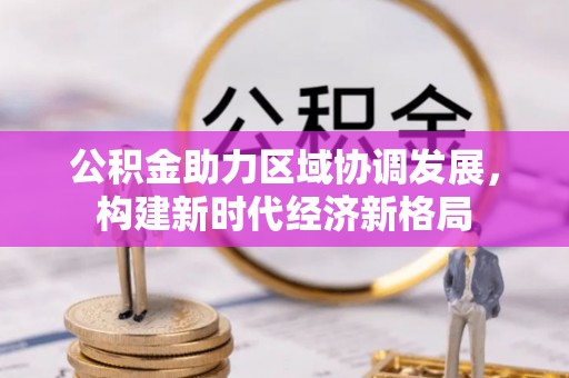 金塘公积金助力区域协调发展，构建新时代经济新格局