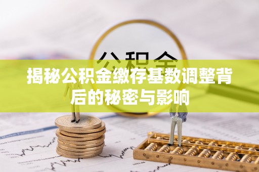 金塘揭秘公积金缴存基数调整背后的秘密与影响