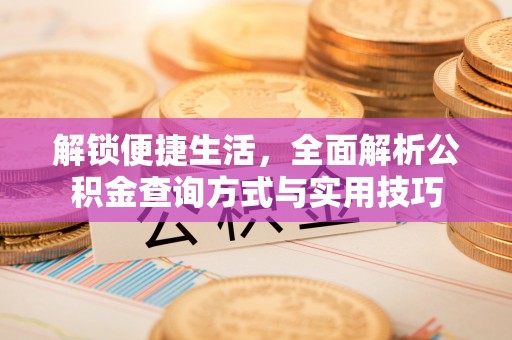 金塘解锁便捷生活，全面解析公积金查询方式与实用技巧