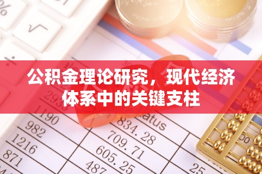 金塘公积金理论研究，现代经济体系中的关键支柱
