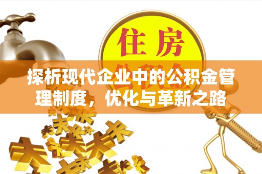 金塘探析现代企业中的公积金管理制度，优化与革新之路
