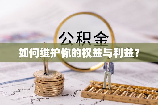 金塘如何维护你的权益与利益？