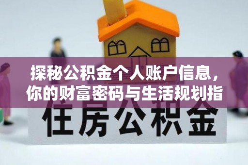 金塘探秘公积金个人账户信息，你的财富密码与生活规划指南