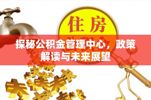 金塘探秘公积金管理中心，政策解读与未来展望