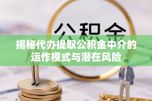 金塘揭秘代办提取公积金中介的运作模式与潜在风险