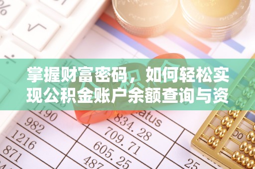 金塘掌握财富密码，如何轻松实现公积金账户余额查询与资金管理