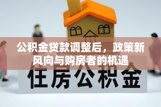 金塘公积金贷款调整后，政策新风向与购房者的机遇