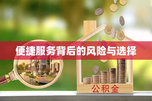 金塘便捷服务背后的风险与选择